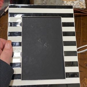 Black and white picture frame